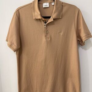 Burberry Camel Polo Shirt for Men